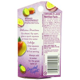 Crystal Light Liquid Drink Mix Carded Pack, Mango Passionfruit, 1.62 Ounce