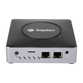 Zignbox GL01V2 Fanless Mini PC Intel Celeron N4000 Processor Up to 2.6GHz 4GB RAM 120GB SSD Dual HDMI Dual LAN Windows 10 Pro