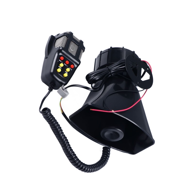 12V Car Seven Tone Alarm Horn Loud Volume Clear Sound