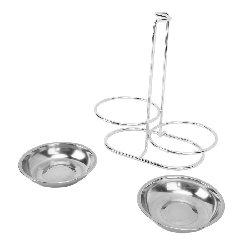 Spoon Rest Holder, Stainless Steel Vertical Soup Ladle Holder Spoon
