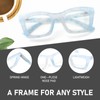 KoKoBin 2 Pack Oprah Style Reading Glasses for Women Blue