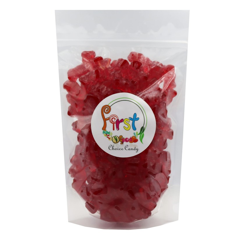 FirstChoiceCandy Gummy Bears (Red Wild Cherry, 1 LB)