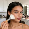 4PCS Fan Facial Brushes, Esthetician Fluffy Fan Blush Brush