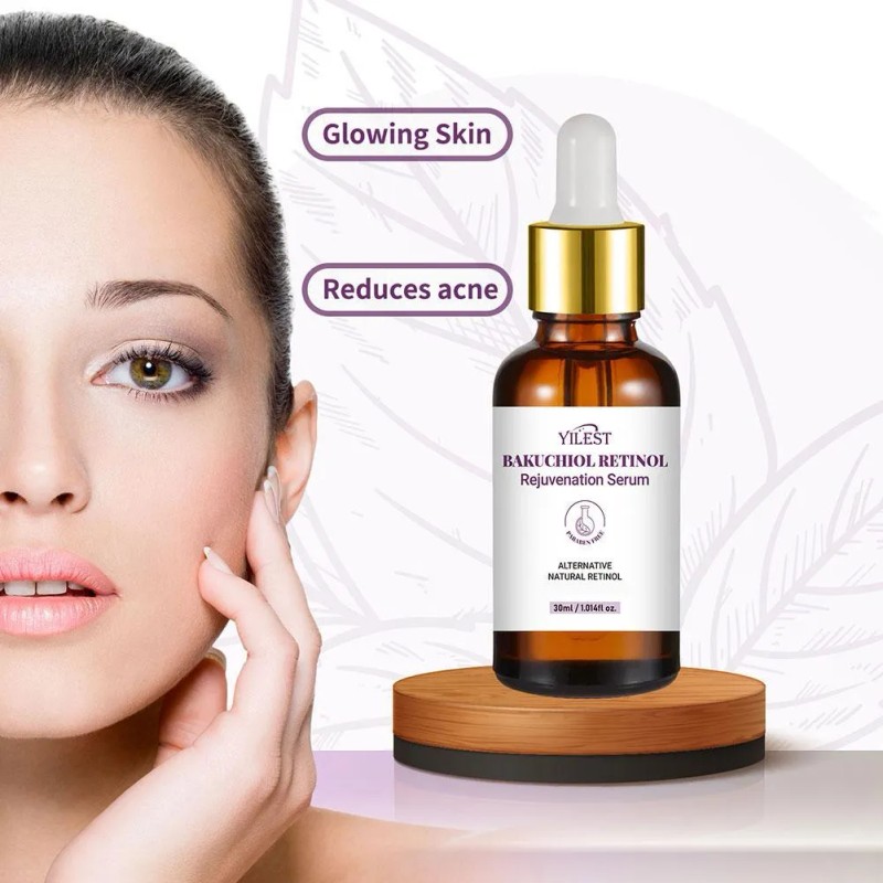Sérum Rejuvenecedor Con Retinol Bakuchiol, 1/2 Unidades, Par