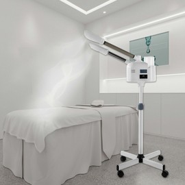 Artist Hand Hot/Cold Spray UV Ozone Facial Steamer Beauty Salon Spa Skin Care w/ LCD Touch