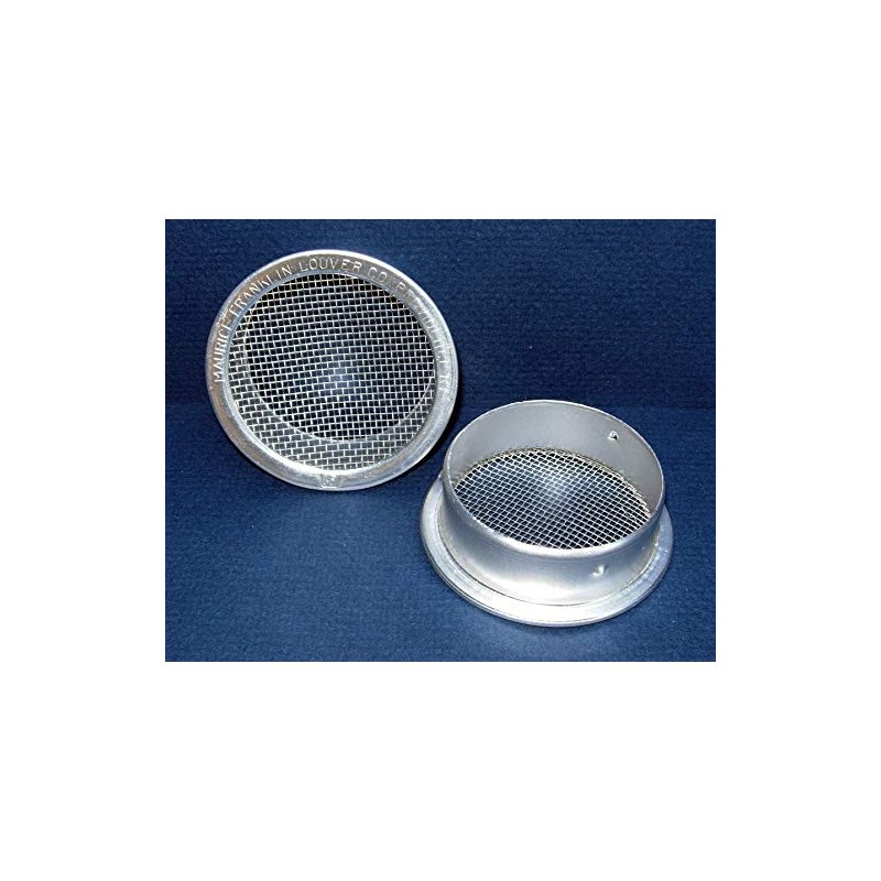 1.5" Round Open Screen Vent - Mill - Package of
