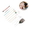 Earwax Remover Massage Set 8 Feather Stick Relieve Fatigue Professional