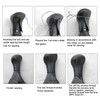 RAGBUSCLE Car Gear Stick Shifting Knobs Leather Cover Shifter Lever,