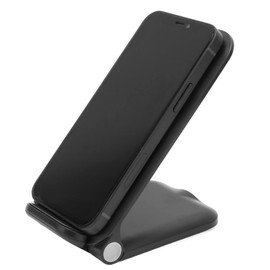 Foldable Wireless Charging Stand, 15W Qi Fast Wireless Charger for Phone13 12 11 Pro mini SE 11 X XS XR for S21 Ultra 20 10 Note 10(Black)