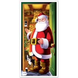 Beistle Santa Door Cover