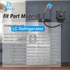 EAU65058502 Refrigerator Condenser Fan Motor, Replacement for LG, Replace EAU64843805
