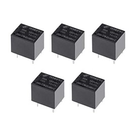 sourcing map 5 Pcs JQC-T78-DC05V-C 5V Coil SPDT 5 Pin PCB Electromagnetic Power Relay