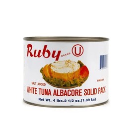 Ruby White Tuna Albacore Chunk Pack 66.5 oz(1.8 kg)
