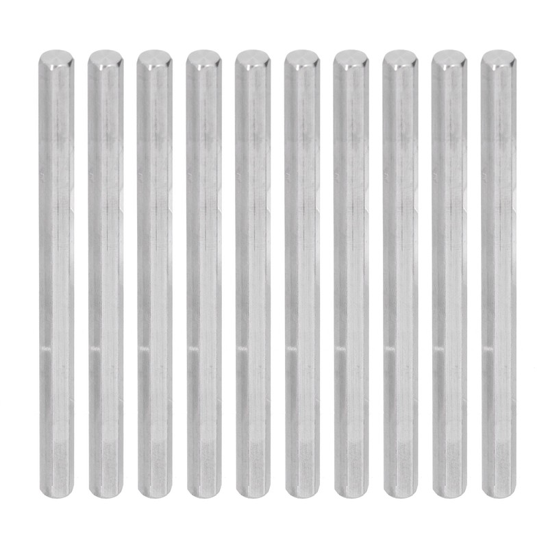 10Pcs Hex Rod Bar Shaft Stainless Steel Tool for Intelligent