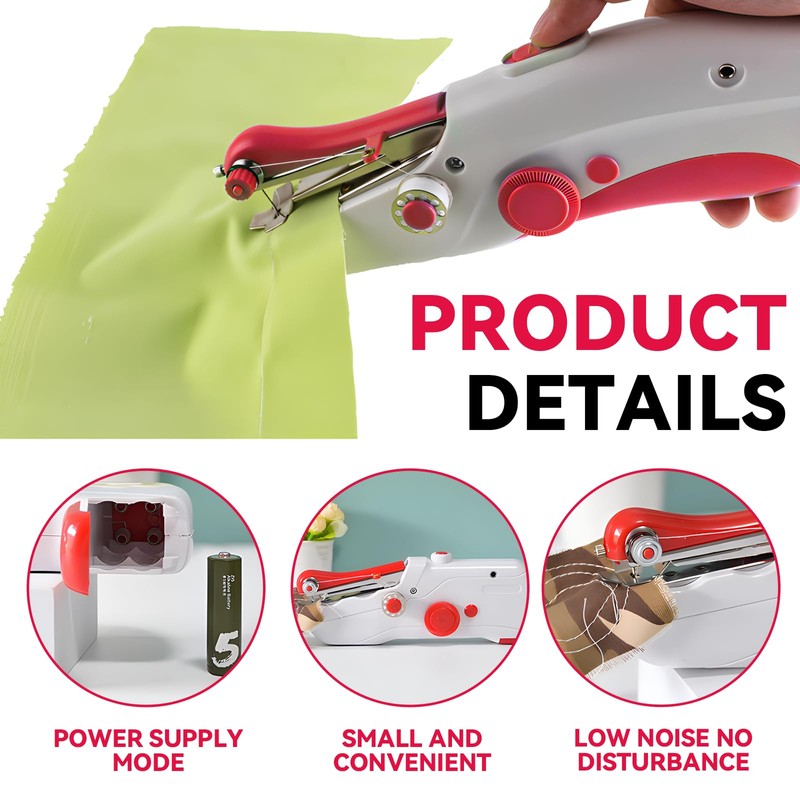 Hand Sewing Machine, Mini Sewing Machine, Small, for Sewing Machine,