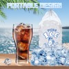 10 Ice Cube Bags, Heavy Duty Reusable Ice Bags with