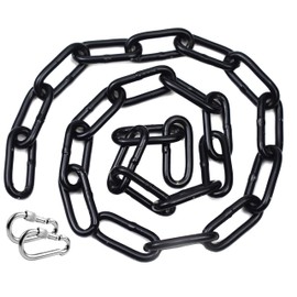 Barrier Chain Black – Steel Chain Barrier Chain – Diameter 5 mm – 2 Metres