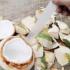 1Pc White Coconut Meat Scraper,Coconut Opener,Soft and Flexible Coconut Egg