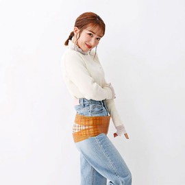 Kumi Tsuji Produce Pelvic Belt Regular Sales Store Waist Pelvic Care Pelvic Correction Fixation Band Curve Belt Protect (M-L)