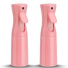Zuhose Spray Bottle for Hair pink 2pack