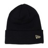 NEWERA Basic Cuff Knit, black/metallic gold flag
