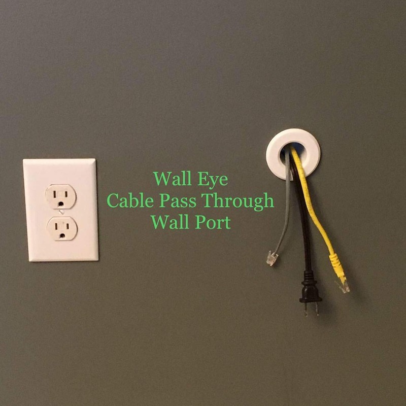 Cable Pass Through Wall Port 3 5/8" - 5 1/4"