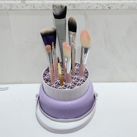 Beauty Makeup Brush Puff Washing and Drying