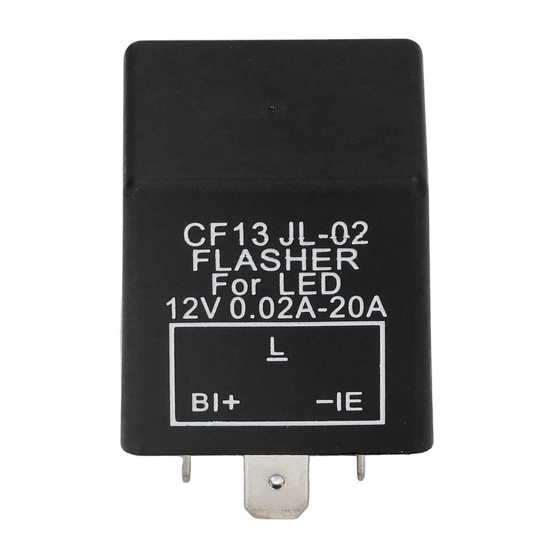 3 Pin Electronic Flasher Relay LED Turn Signal Light Control