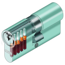 ABUS E50 _ N 10/30 – Medium eurocilindro Serreta Niquel