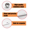 YUYUDEHM 2 PCS 1/3 Tablespoon Measuring Spoon, Stainless Steel Measuring