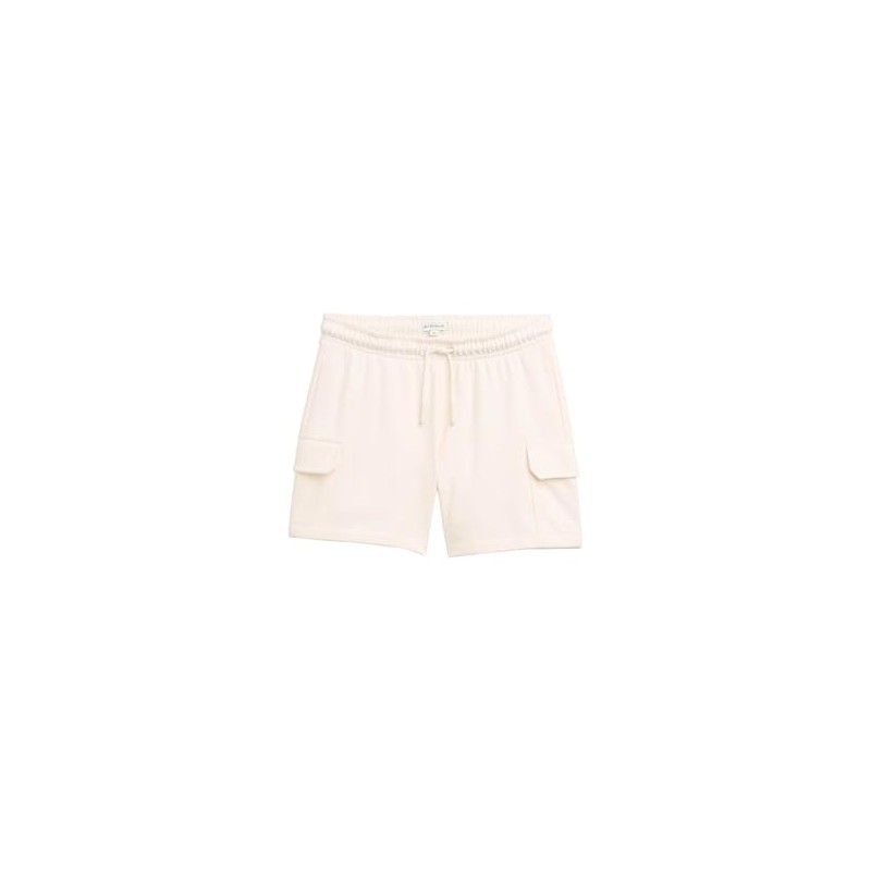 TOM TAILOR Girls' Kids Cargo Sweat Shorts, 10348 Gardenia White,