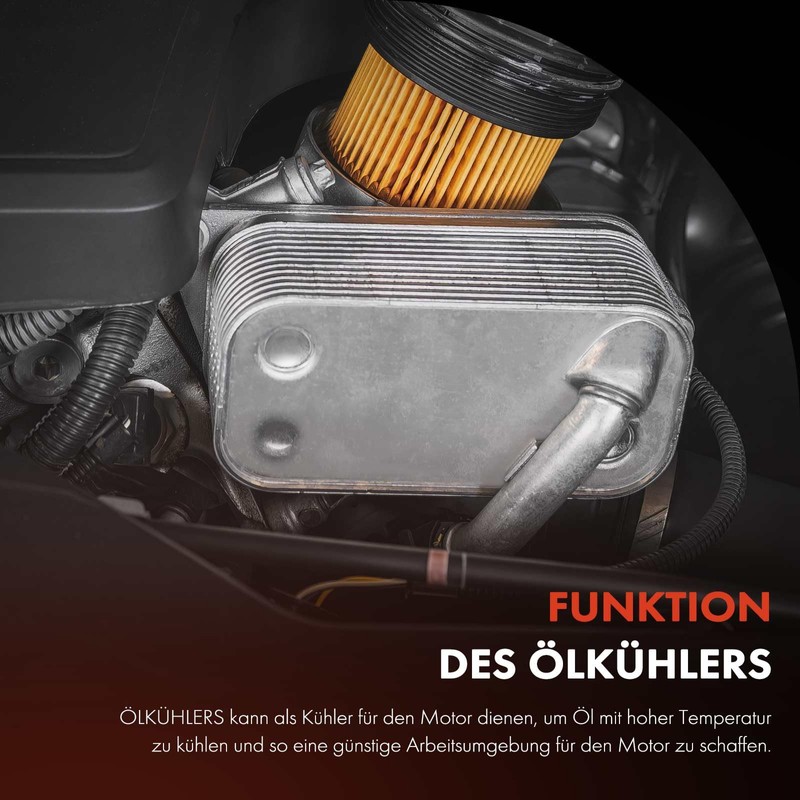 Frankberg ölkühler motoröl Kühler ölkühler motoröl Motorölkühler Replace# 24148627861