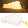 Lying Flat Duck Night Light 3 Levels Brightness Cute Warm