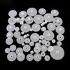 DFsucces Gear Gear Plastic Pack 72pcs Plastic DIY Pulley Set