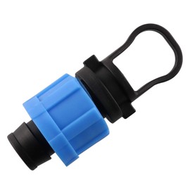 JCBIZ 10pcs 16mm Drip Irrigation Lock Plug Tubing End Cap Plug Embedded Patch Drip Irrigation Belt Accessories for Elevated Garden Beds, Residential, Farm, Greenhouse, Horticulture Applications