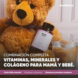 Nutrimom Colágeno Hidrolizado Ácido Fólico Hierro Zinc Embarazo Health Hack                                                                           