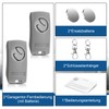 Garage Door Opener Remote Control 433.92MHz for EcoStar RSE2-433, RSC2-433,