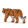 JEKCA Tiger 01S Building Blocks, Building Block Sculptures, Collectable Set,