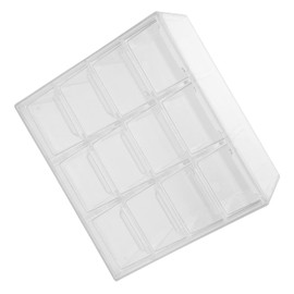 Gatuida Multi Grid Transparent Desk Organizer Storage Box with Removable Drawers Versatile Cosmetics and Jewelry Holder for Home Office Easy to Clean and Maintain