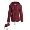 Avoogue Rain Jackets Women Lightweight Waterproof Windproof Raincoat Packable Outdoor