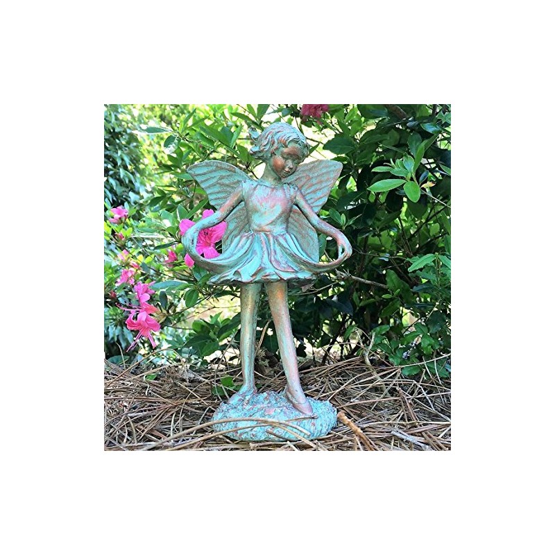 Homestyles Emily Fairy Figurine #96212 Garden Statue Bronze Patina