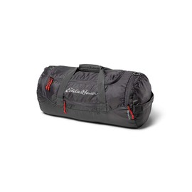 Eddie Bauer Stowaway Packable 45L Duffel Bag-Made from Ripstop Polyester, Dark Smoke