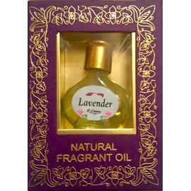 R-expo ~ Song of India Pure Essential Perfume Oil 4.5 Ml Bottle ~ Your Choice of Scent (Lavender - pale yellow color)