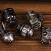 UDIXI Metal DND Dice Set Polyhedral 7-Die Bomb-Shaped Metal D&D
