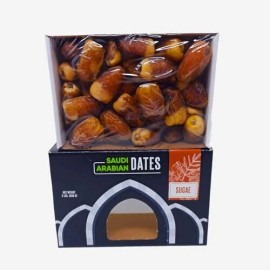 Castle Farms Sugae Dates, 2 lbs – Premium Saudi Arabian Dates, Ultra-Sweet