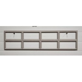 Clopay Ideal Holmes STOCKTON 612 SANTONE Replacement Window Inserts/LONG Panel HOLMES Garage Doors