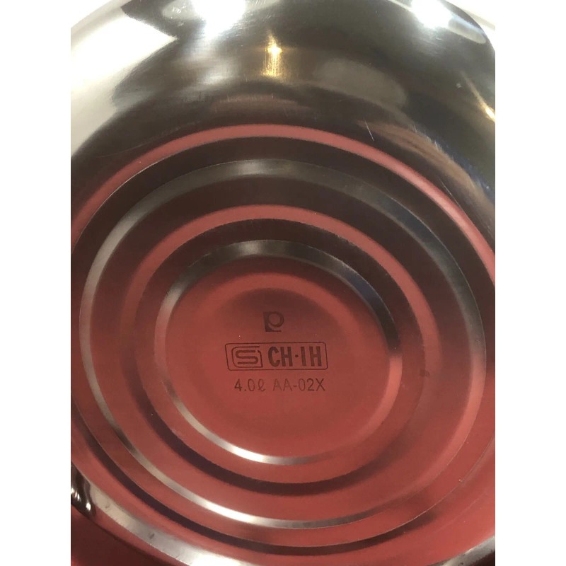 Frette Tea Kettle Stovetop Teakettle Classic Stainless Steel 4 Liter