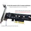 PCIe 5.0 M.2 NVMe X4 Adapter Expansion Card for PCIe5