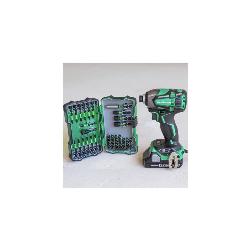 Metabo HPT Impact Driver Bit Set | 50-Piece | 1/4-Inch