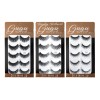 Gugu Lashes Pestañas Silk Mink 3d Fibra Seda 5 Par